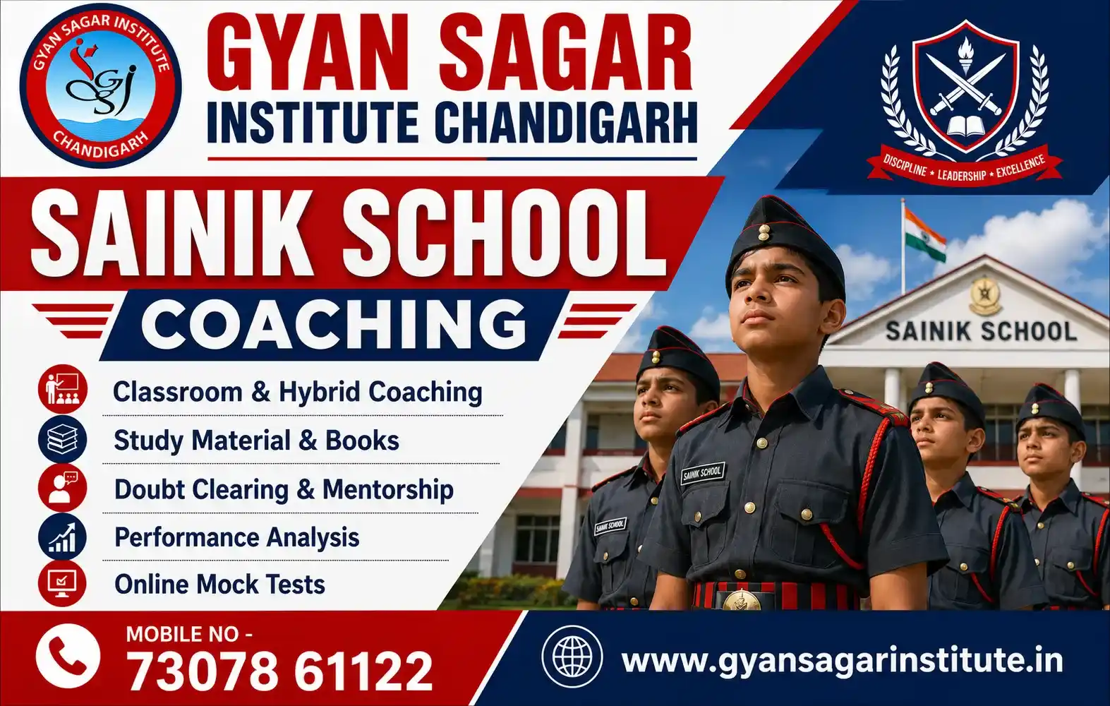 Sainik School Coaching in Chandigarh