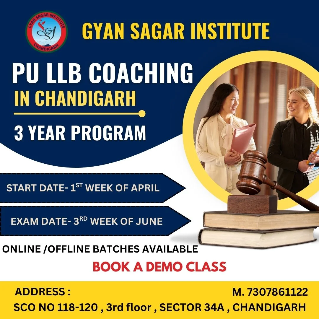 PU LLB Coaching in Chandigarh